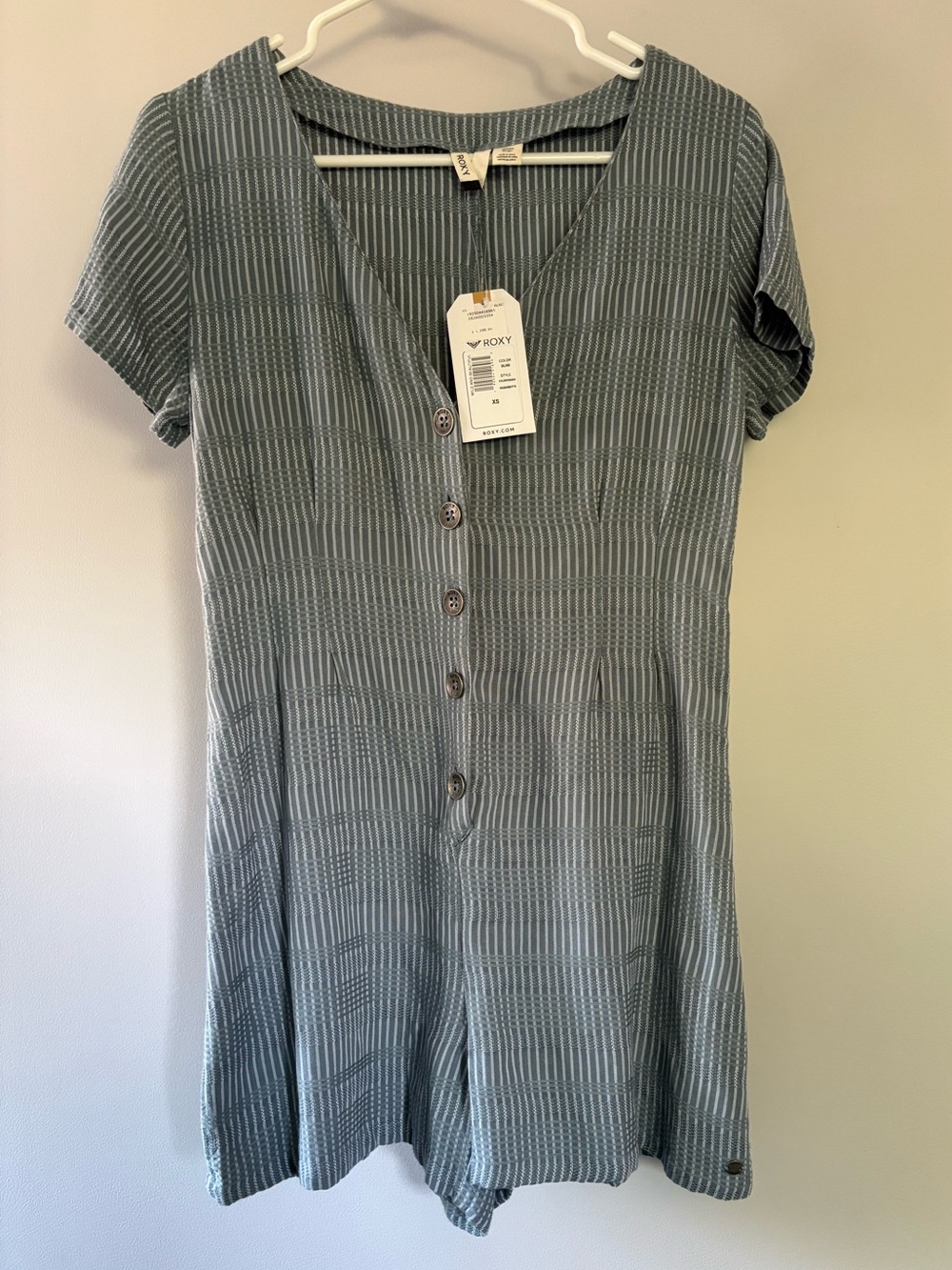 Roxy Button-Front Romper